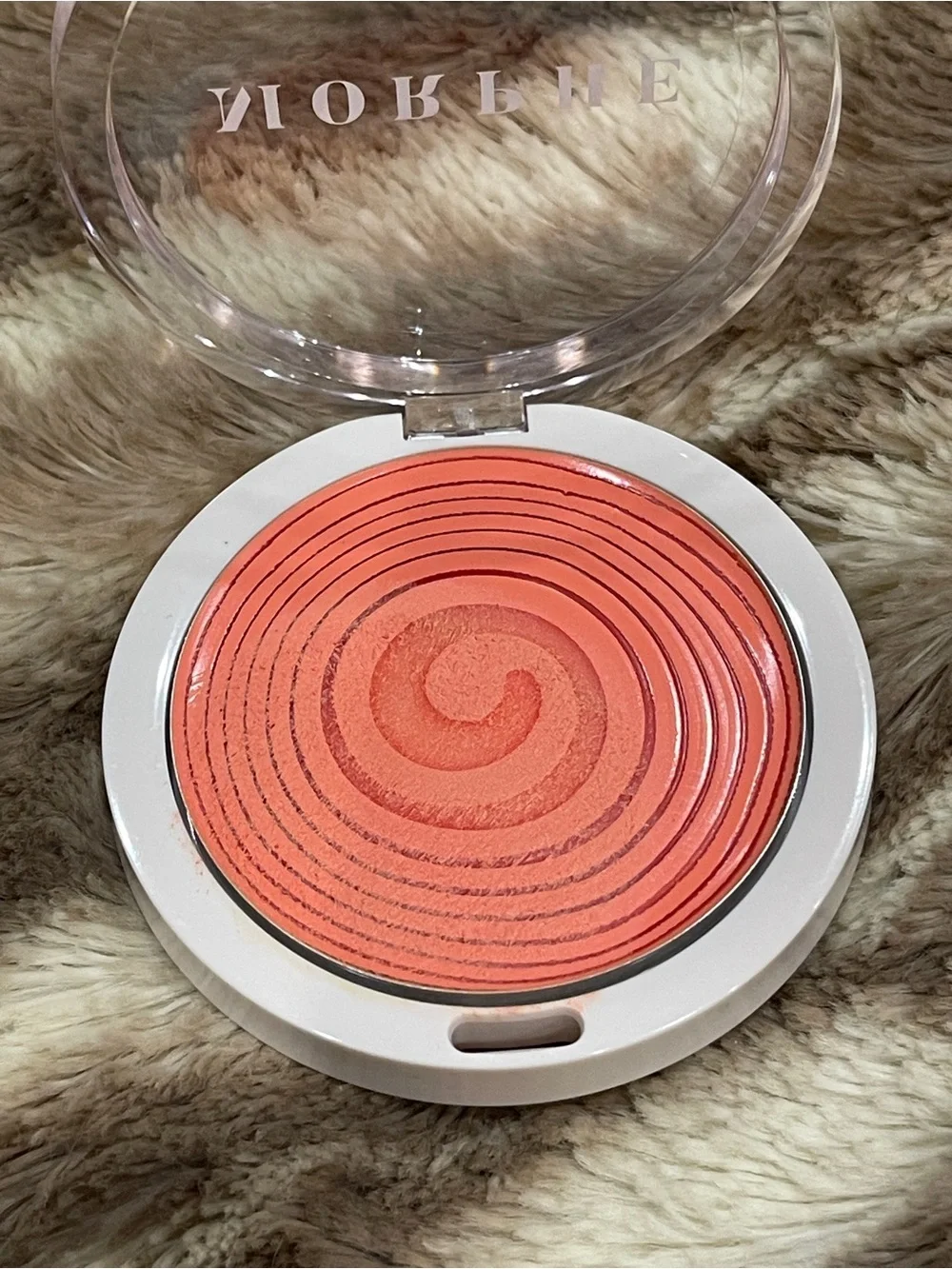 Morphe Huephoric 3-in-1 Silk Blush in Addicted Apricot